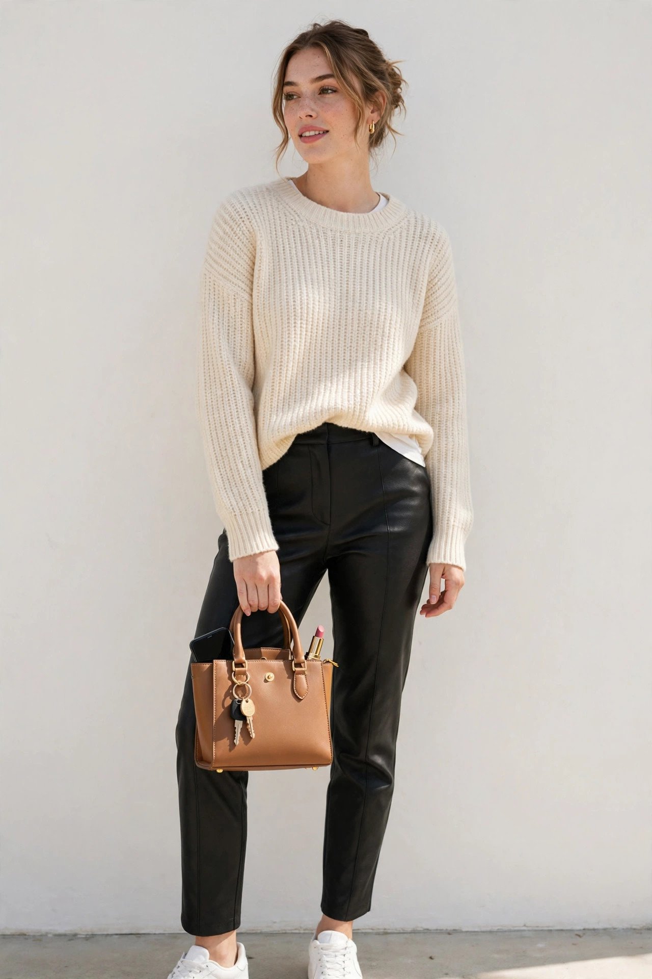 christmas gifts for women - mini leather tote