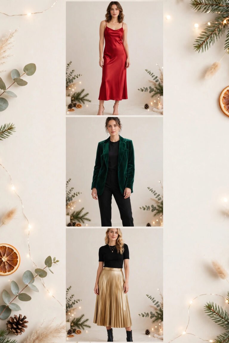 15 Christmas Party Outfits That Steal the Show