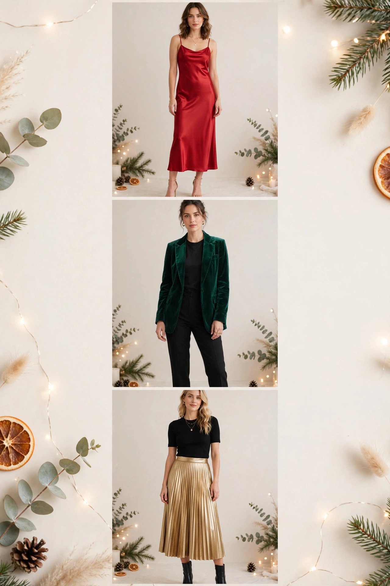 15 Christmas Party Outfits That Steal the Show