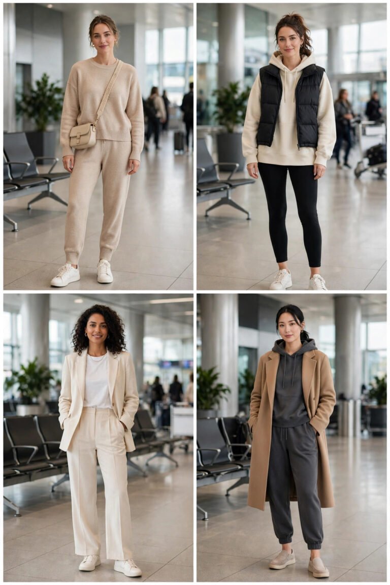 holiday travel outfits
